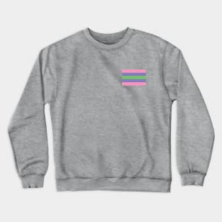 Trigender Pride Flag Crewneck Sweatshirt